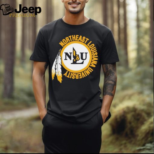 Official nLU Northeast Louisiana University Throwback Logo Shirt