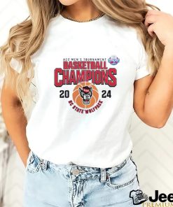 Official nc state wolfpack 2024 acc men’s basketball conference tournament champions shirt