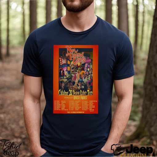 Official new Found Glory Catalyst 20 Years Later Tour Poster Shirt