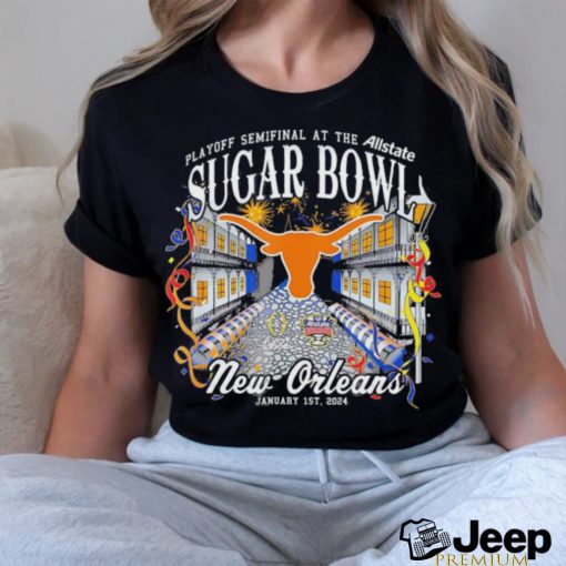 Official new Orleans Sugar Bowl Playoff Texas Longhorns shirt