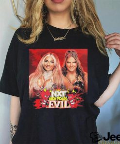 Official official WWE NXT New Years Evil Tiffany Stratton Vs Fallon Henley Shirt