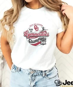 Official oklahoma Sooners 2024 Big 12 Women’s Gymnastics Champions T Shirt