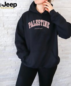 Official palestine Varsity Heavyweight Shirt