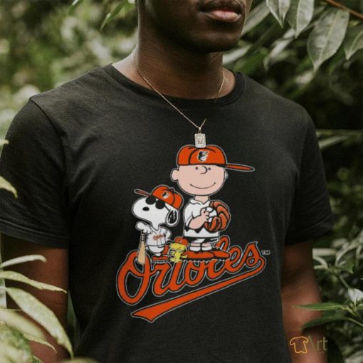 Official peanuts Characters Baltimore Orioles Baseball 2024 Shirt