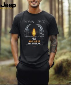 Official pearl Jam Dark Matter World Tour 2024 May 16 & 18 Las Vegas, Nv Shirt