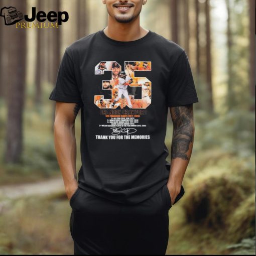 Official respect Brandon Crawford San Francisco Giants 2011 2023 Thank You For The Memories Shirt