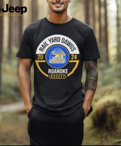 Official sPHL 2024 Roanoke Rail Yard Dawgs Hockey Ball T Shirt