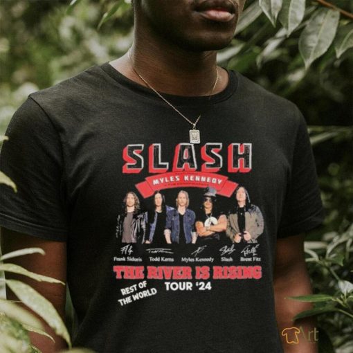 Official slash Myles Kennedy The River Is Rising Tour’s Signatures Shirt