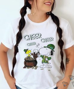 Official snoopy And Woodstock Cheer Cheer Beer St Patrick’s Day 2024 Shirt