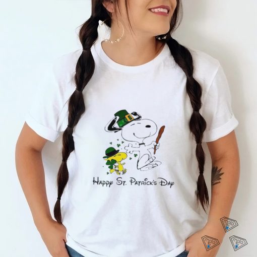 Official snoopy And Woodstock Happy St Patrick’s Day 2024 Shirt