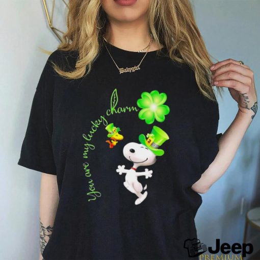 Official snoopy And Woodstock You Are My Lucky Charm St Patrick’s Day 2024 Shirt