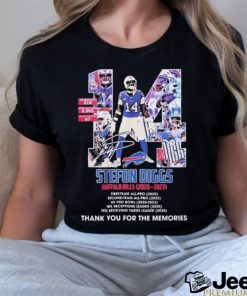 Official stefon Diggs Buffalo Bills 2020 2023 Thank You For The Memories T Shirt