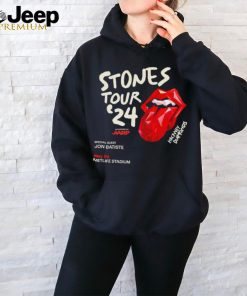 Official stones Tour 2024 Hackney Diamonds Special Guest Jon Batiste May 23 Metlife Stadium Shirt