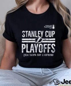Official tampa Bay Lightning 2024 Stanley Cup Playoffs Crossbar Shirt