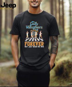 Official tennessee Lady Vols Women’s Basketball Abbey Road Forever Not Just When We Win Shirt