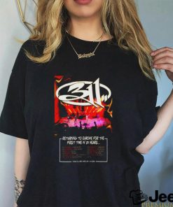 Official the 311 Returning To Europe For The First Time In 20 Years Poster Shirt