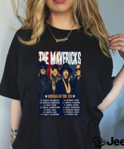 Official the Mavericks European & UK Tour 2024 Poster Shirt