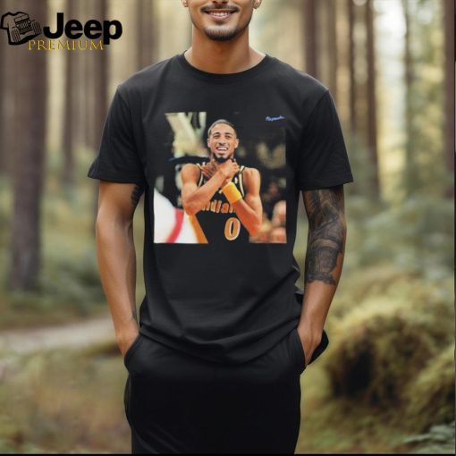 Official the Pacers Tyrese Haliburton Choke Like Reggie Miller Shirt