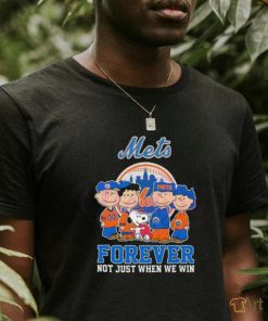 Official the Peanuts New York Mets Forever Not Just When We Win 2024 Shirt