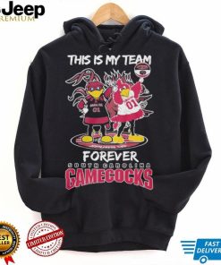 Official this Is My Team Forever South Carolina Gamecocks T Shirt
