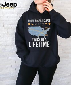 Official twice In A Lifetime Solar Eclipse 2024 Total Eclipse Shirt