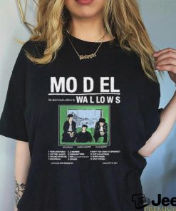 Official wallows Model Tracklist Shirt