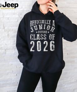 Officially A Junior Future Class Of 2026 Back To School T Shirt