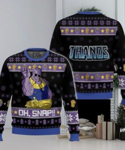 Oh,Snap Salt Thanos Ugly Sweater