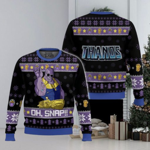 Oh,Snap Salt Thanos Ugly Sweater