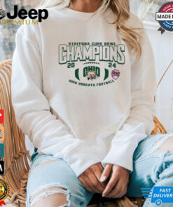 Ohio Bobcats Football StaffDNA Cure Bowl Champions 2024 Limited Edition T Shirt