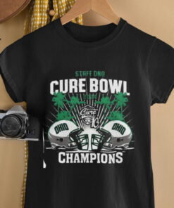 Ohio Bobcats Staff DNA Cure Bowl 2024 Champions Hoodie T Shirt