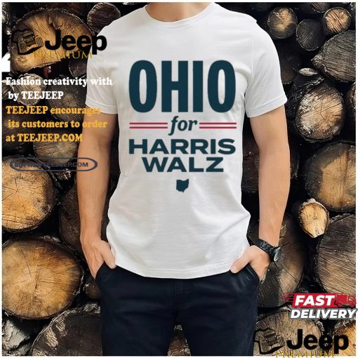 Ohio Democrats Ohio For Harris Walz T shirt