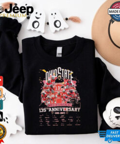 Ohio State Buckeyes 135th Anniversary 1890 2025 Signatures Shirt