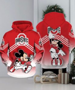 Ohio State Buckeyes All Over Print Hoodie