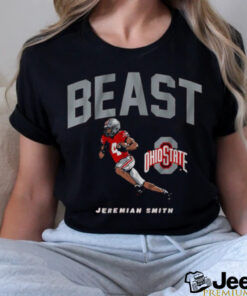 Ohio State Buckeyes Football Jeremiah Smith Beast t shirt