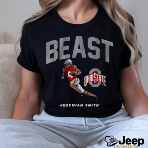 Ohio State Buckeyes Football Jeremiah Smith Beast t shirt