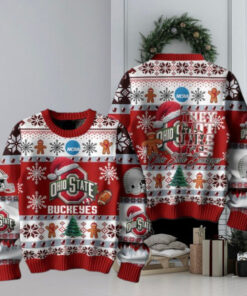 Ohio State Buckeyes Football They Not Like Us Christmas Ugly Sweater