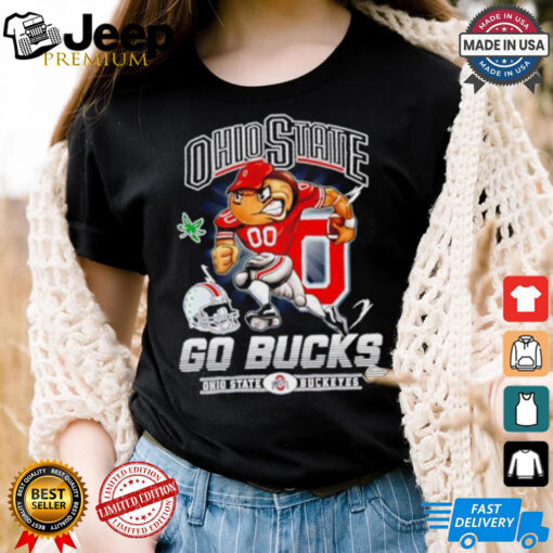 Ohio State Buckeyes Go Bucks mascot shirt