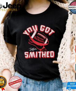 Ohio State Buckeyes Jeremiah Smith you got Smithed signature shirt