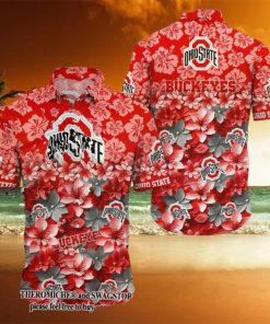 Ohio State Buckeyes Tropical Vibe Hawaiian Shirt
