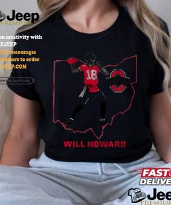 Ohio State Football_ Will Howard State Star shirt