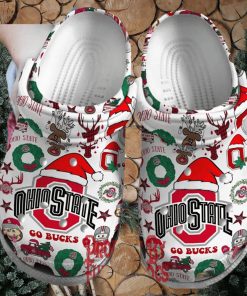 Ohio State Go Bucks Christmas Crocs