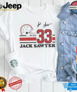 Ohio State Jack Sawyer Signature shirt