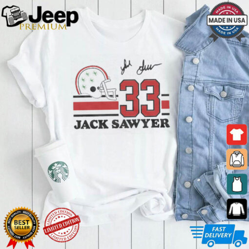 Ohio State Jack Sawyer Signature shirt