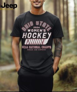 Ohio State Women's Hockey 2024 National Champs Tee Shirt