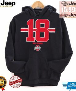 Ohio state football will howard 18 shirt