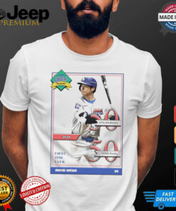 Ohtani Shohei 50 Stolen Bases 50 Home Runs First Time Ever Shirt