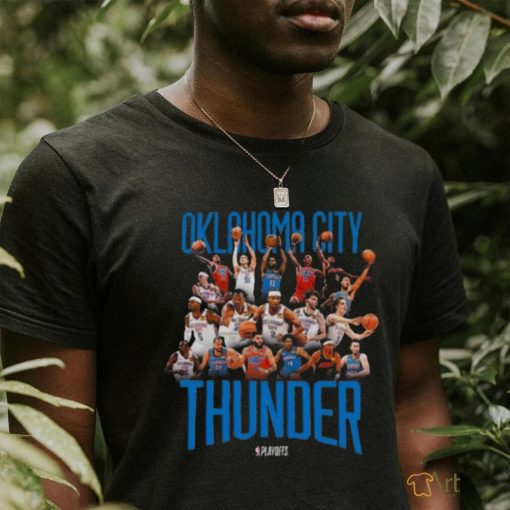 Okc Thunder Basketball Team 2024 T shirt