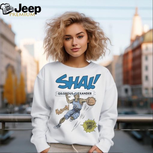 Oklahoma City Comic Book Shai Gilgeous Alexander Shirt