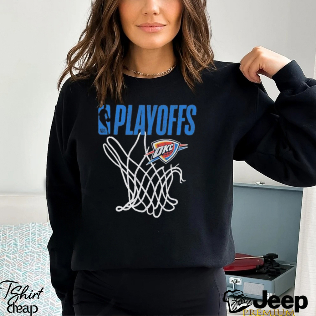 Oklahoma City Thunder 2024 Playoffs Net T Shirt